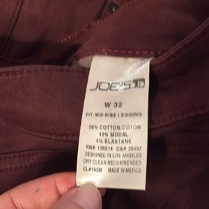 Joe’s pants